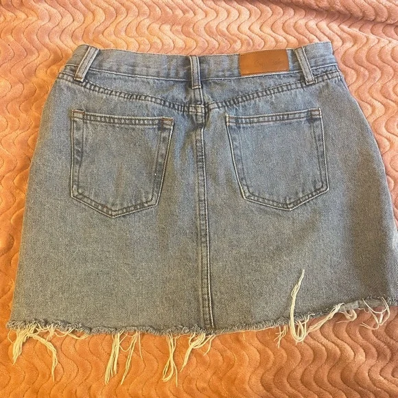 Cry Baby High Waisted Denim Mini Skirt - Picture 5 of 8